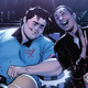 Miles and Ganke having the time of their lives at the end of Spider-Man #240.